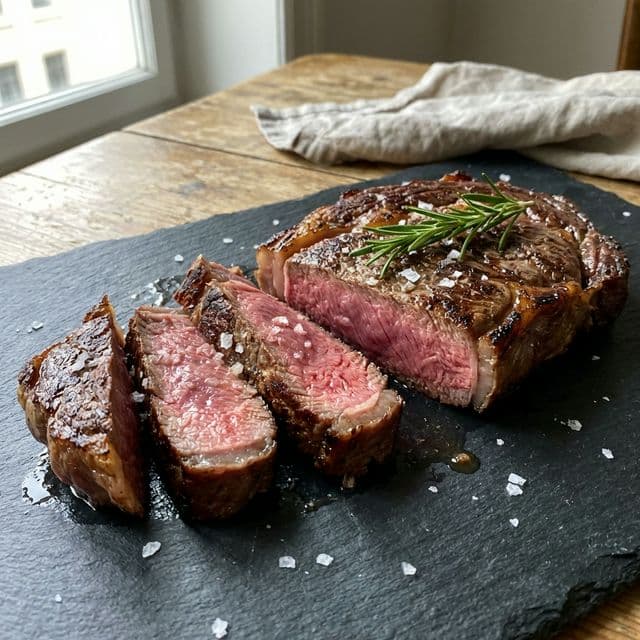 Bife Ancho na Air Fryer