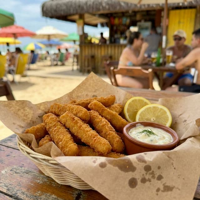 Isca de Peixe Crocante na Air Fryer